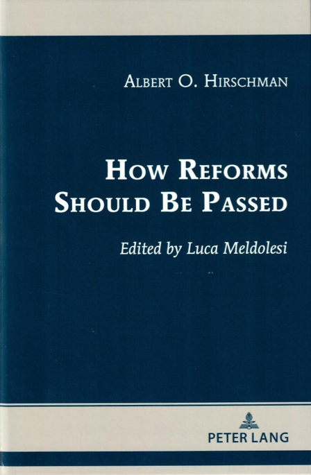 How Reforms Should Be Passed 